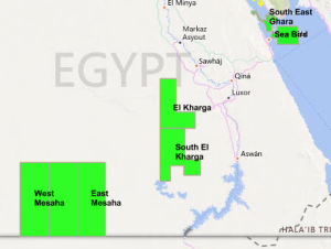 Egypt GANOPE 2016 International Bid Round